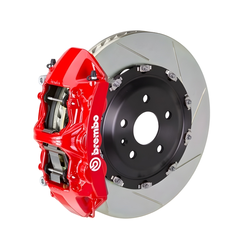 Brembo Fren Kaliperi ve Delikli Disk - Sarı Brembo Fren Kaliperi ve Delikli Disk - Sarı